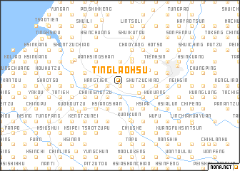 map of Ting-lao-hsü