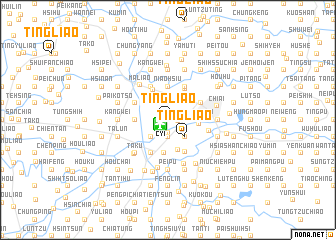map of Ting-liao