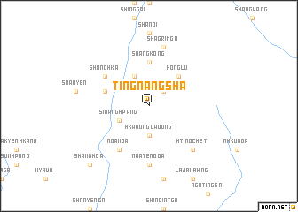 map of Tingnangsha