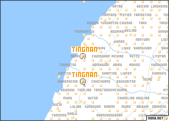 map of Ting-nan