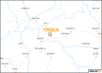 map of Tingolo