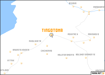 map of Tingotoma