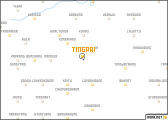 map of Tingpai