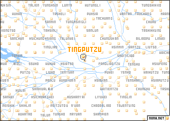 map of Ting-pu-tzu