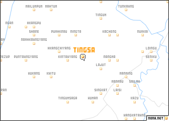 map of Tingsa