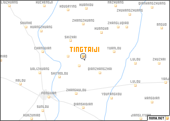 map of Tingtaiji
