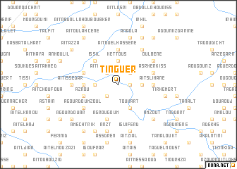 map of Tinguer