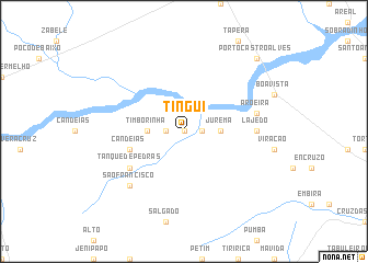 map of Tingui