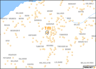 map of Tini