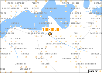 map of Tinkinjo
