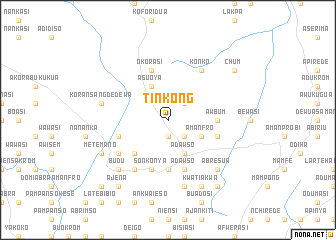 map of Tinkong