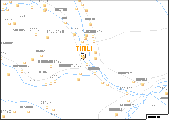 map of Tinli