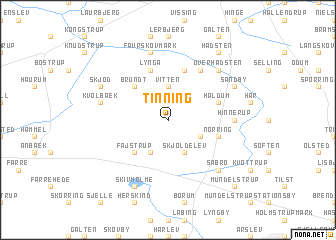 map of Tinning