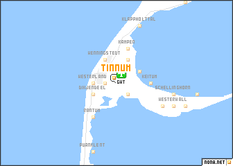 map of Tinnum