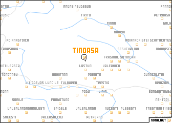 map of Tinoasa