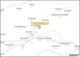 map of Tinoumouch