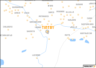 map of Tintay