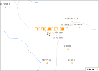 map of Tintic Junction