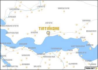 map of Tintinkome