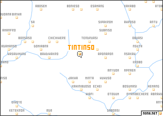 map of Tintinso