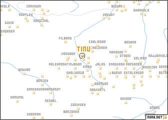 map of Tīnū