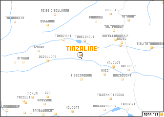 map of Tinzaline