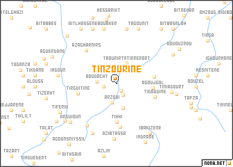 map of Tinzourine