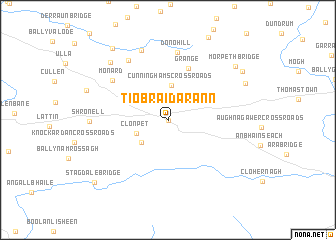 map of Tiobraid Árann