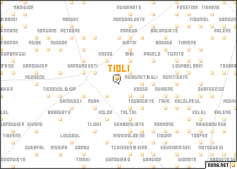 map of Tioli