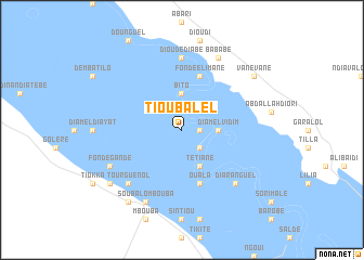 map of Tioubalel