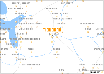 map of Tiouoana