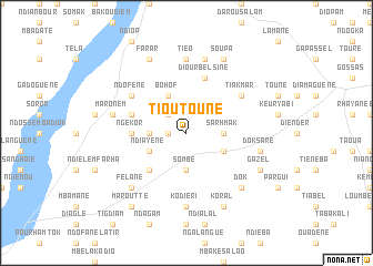 map of Tioutoune