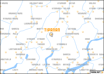 map of Tipanan