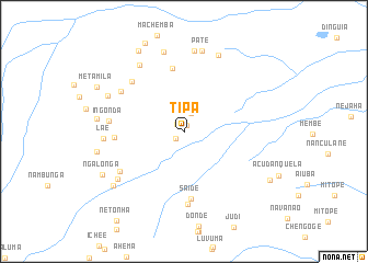 map of Tipa