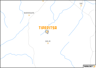 map of Tiperitsa