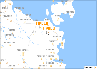 map of Tipolo