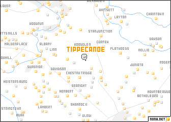 map of Tippecanoe