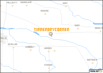map of Tipperary Corner