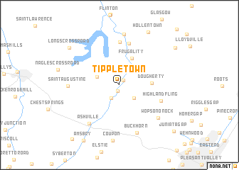 map of Tippletown