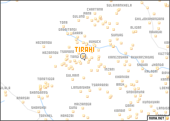 map of Tīrahi