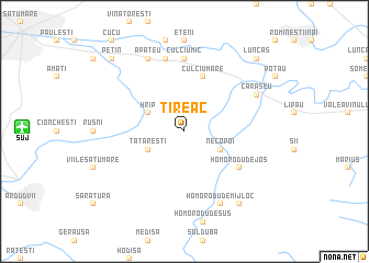 map of Tireac