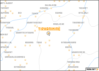 map of Tirhanimine