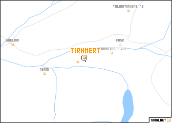 map of Tirhmert