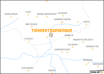 map of Tirhremt Ourhenoun