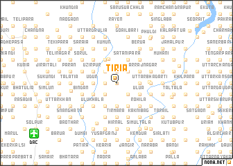map of Tiria