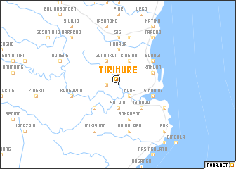 map of Tirimure
