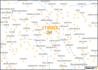 map of Tirince