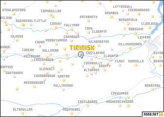 map of Tirinisk