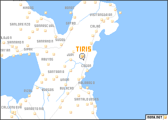 map of Tiris