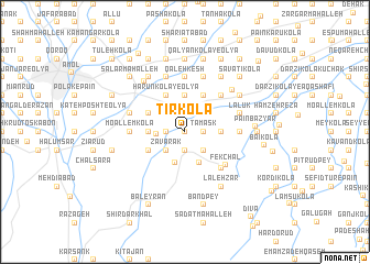 map of Tīr Kolā